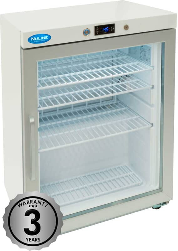 HR200G Pharmacy Refrigerator Glass Door